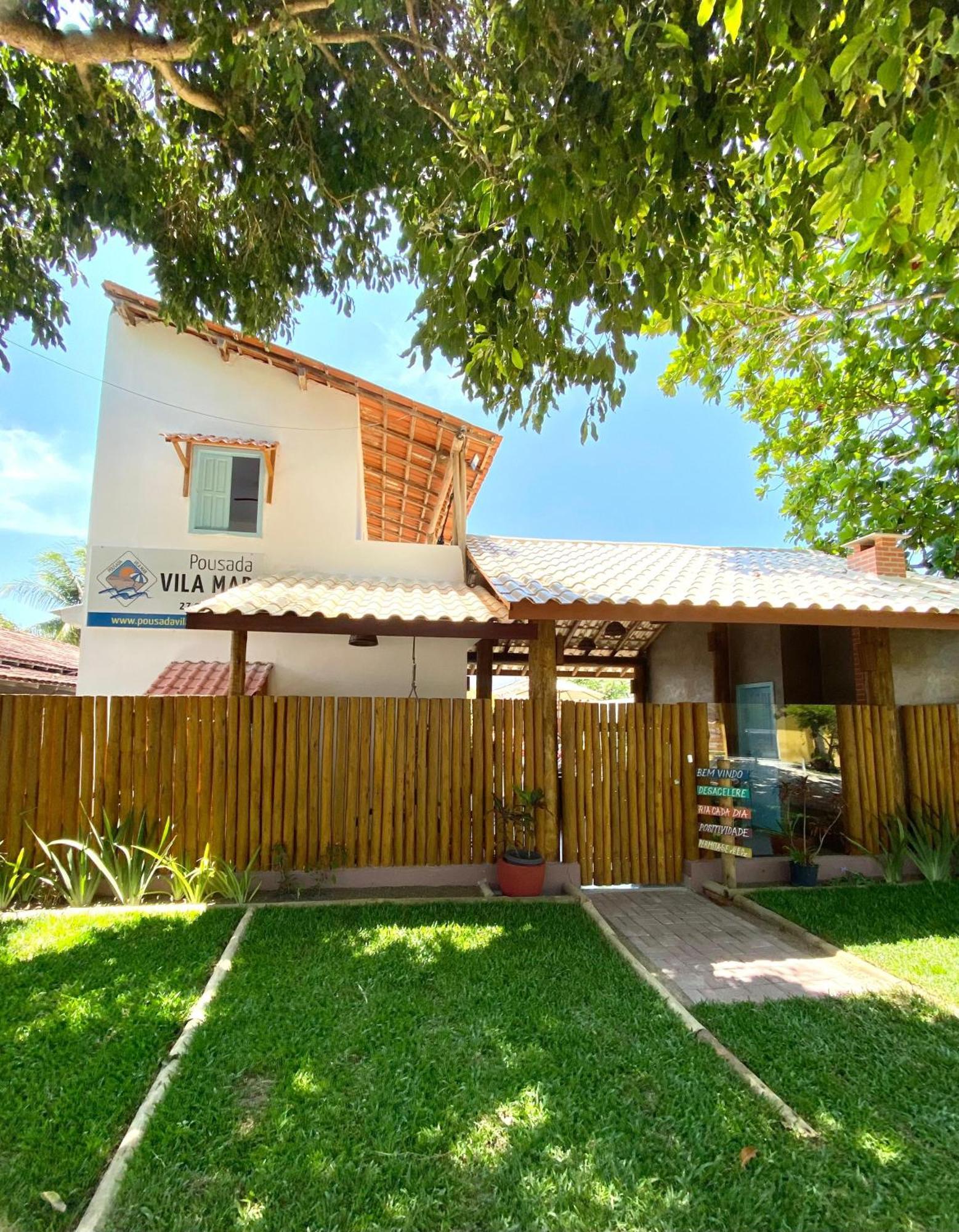 Pousada Vila Mar Itaunas  Exteriör bild